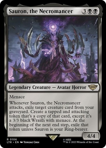 Mtg sauron the necromancer - ~,
