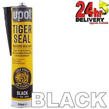 U-Pol Tiger Seal PU Adhesive Sealant BLACK Windows/Bond/Body Panels