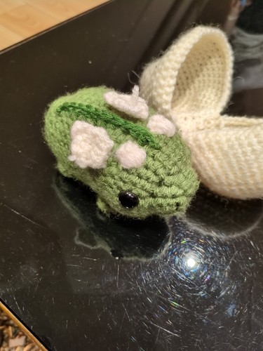 Plush dragon hatchling - dragon,
