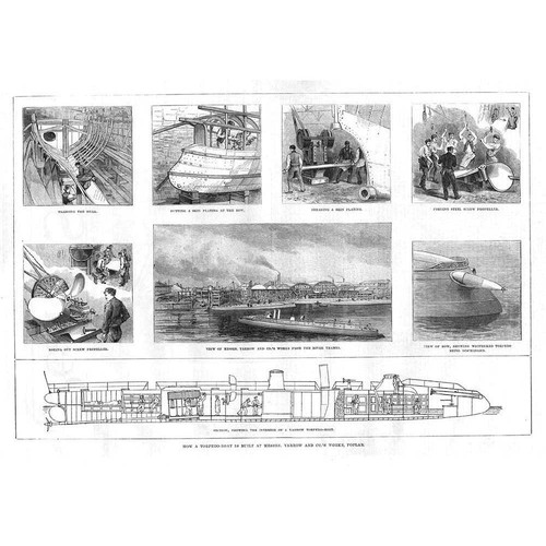 Torpedo boat built - boat,