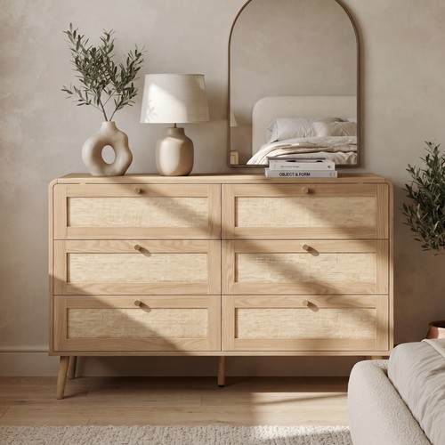 Rattan chest drawers 6 - rattan,