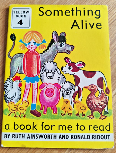 Something alive yellow book - something,