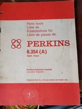 Perkins parts book 6.254(A) Diesel Engines