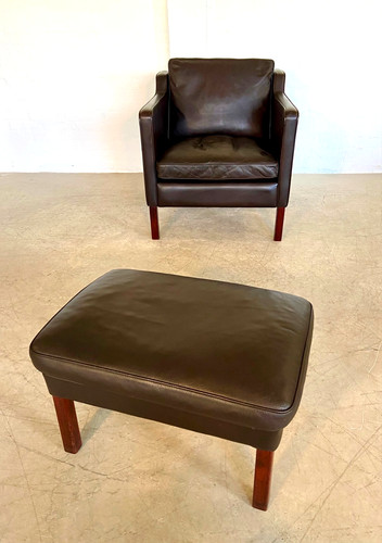 Mid century stouby leather - mid,