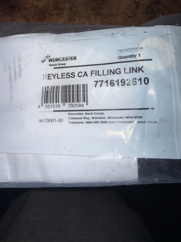 Worcester keyless filling link - filling,