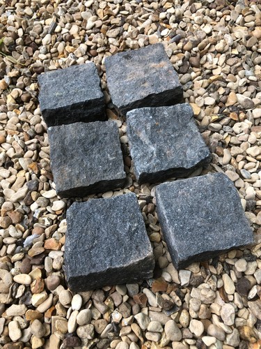 Granite cobbles setts 100mm - granite,
