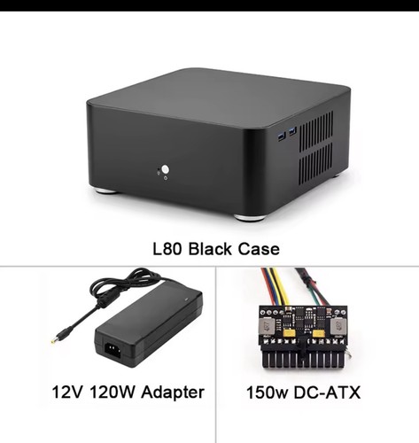 Rgeek l80 itx case psu - rgeek,
