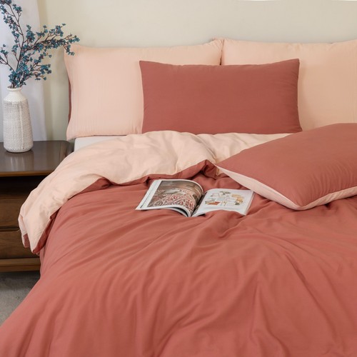 Reversible duvet cover - reversible,