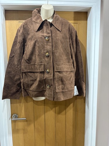 Topshop faux suede - jacket, in