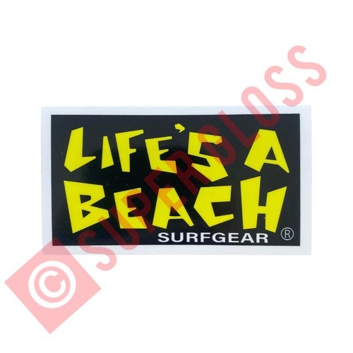 Lifes beach surfgear yellow - beach,