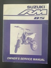 SUZUKI NOS  RM-85  OWNERS