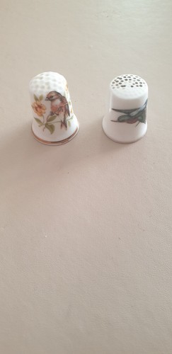 Bone china thimbles - 2,