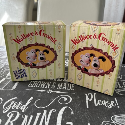Wallace and gromit figures - and,