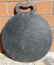 Antique Traditional Welsh Bakestone  28cmx10mm 4.6kg Nr253 