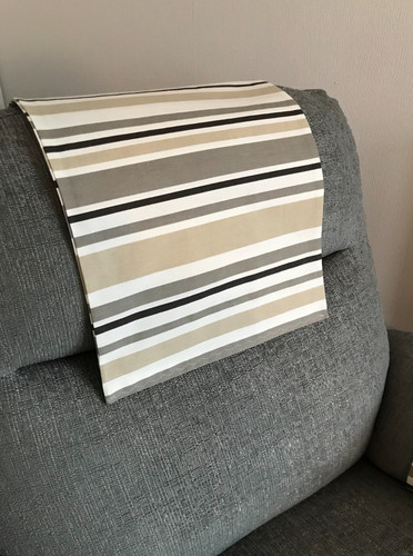 Antimacassar chair arm - arm, back
