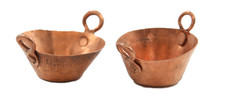 Dolls House Copper Jam Pans