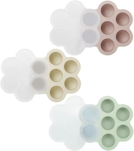 Pack silicone baby food - 3-pack,