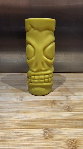 Tiki mug yellow - green, lime