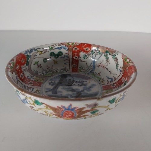 Antique japanese imari bowl - antique,