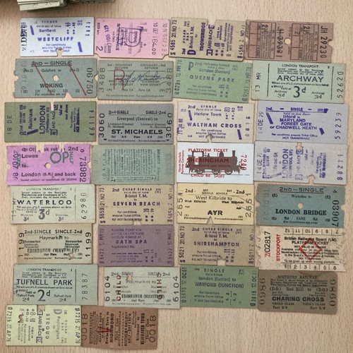 Railway ticket s - , railway.