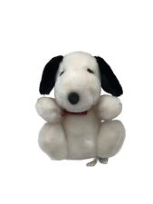 Peanuts Snoopy United Features Syndicate Sitting Dog Plush Toy Stuffed Animal 5”