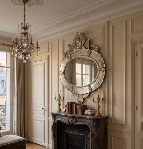 Large venetian mirror 112 cm - 112,