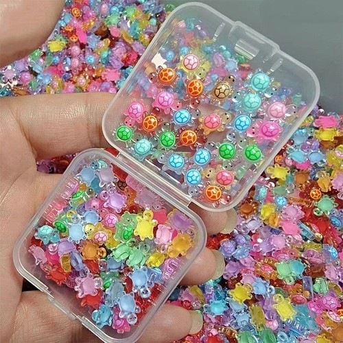 100pcs cartoon mini resin - 100pcs,