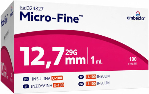 Micro fine 1ml - u-100, 29g