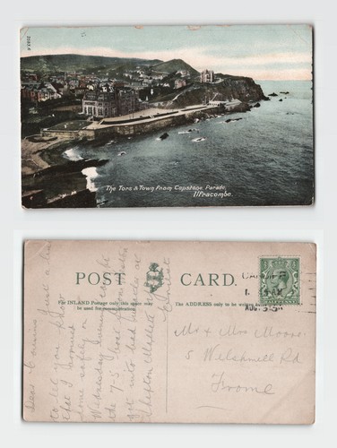 Postcard the tors - the, and
