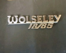 Vintage Wolseley 18/85 Classic