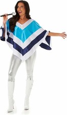 80's ABBA Fancy Dress Poncho