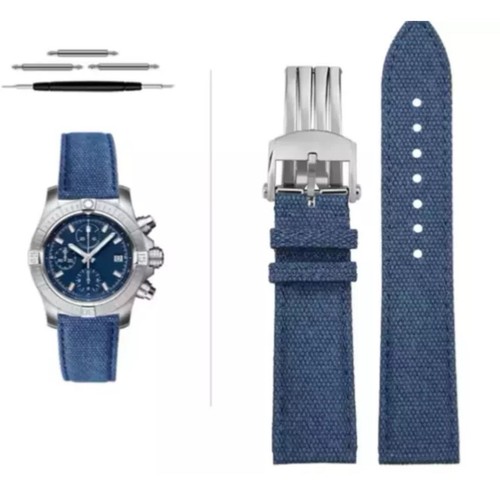 22mm blue nylon - 22mm,