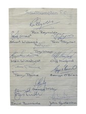 Southampton 1962/1963 Football