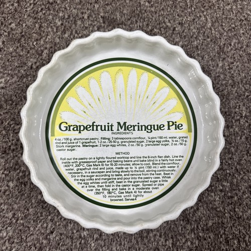 Vintage ceramic recipe - vintage,