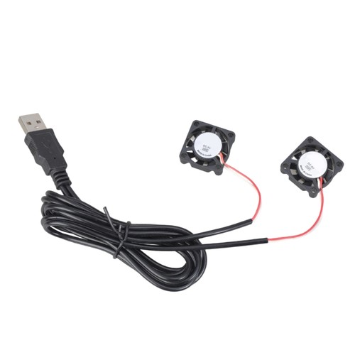 Efficient 25mm two cooling fan - cooling,