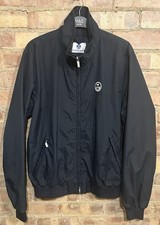NORTH SAILS Bomber Jacket Size XL 44” Navy Blue Polyamide Lined