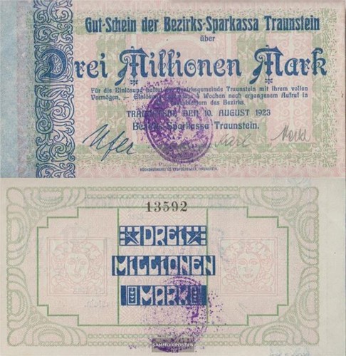 Traunstein inflationsgeld - traunstein,