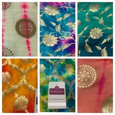 Half Metre Gold Floral Two