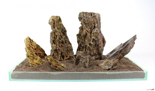 Aquarium rock fish tank - fish,