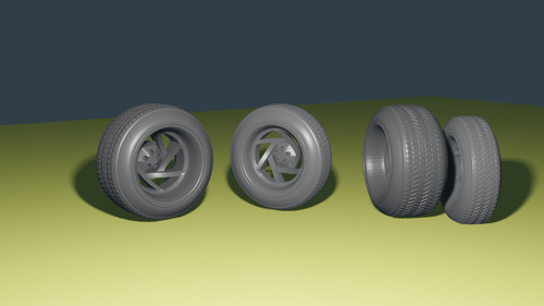 Muscle car wheels tires - muscle,