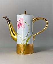 BOXED Wedgwood & Bentley Prestige Orchid 25cm Coffee Pot - Minton