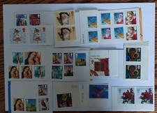 stamp collectors old unused stamps  91 Christmas issues 