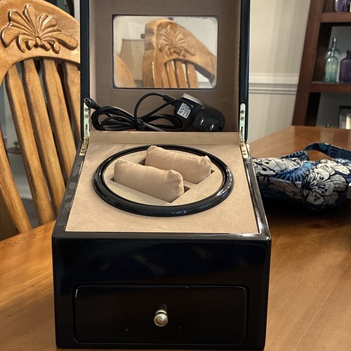 Black watch winder box - black,