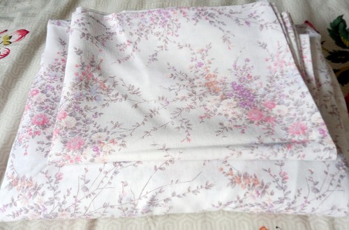 Vintage 1970s floral single - 1970s,
