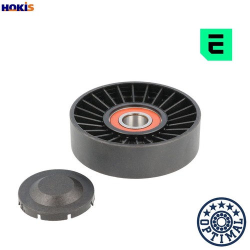 Tensioner pulley vribbed - vribbed, belt
