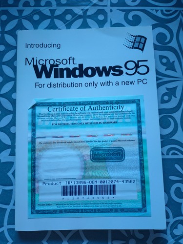 Used 1995 microsoft windows - 1995,