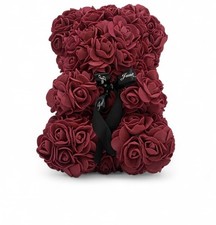 Cute forever rose red - rose, teddy