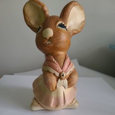 PENDELFIN MOTHER RABBIT in Pink Dress 