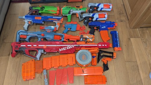 Huge nerf guns - huge,