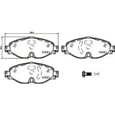 BREMBO P85147 Brake Pad Set